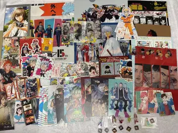 소년 만화 점프 작품 특전 묶음 판매 클리어 파일 엽서 외