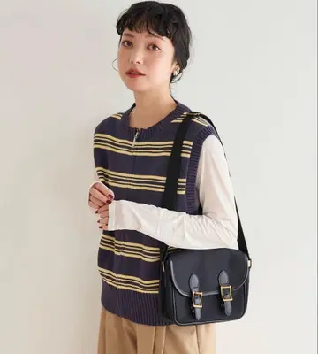 [새상품] FREAK'S STORE 니트 지퍼 베스트