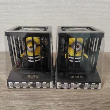 미니언 솔라 피규어 세트 죄수 체포 우리 움직이는 괴도 그루