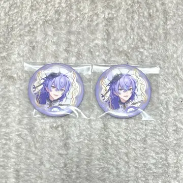 니지산지 산리오 호시미치 쇼 캔뱃지 2개 세트