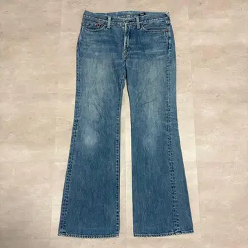 45rpm 플레어 데님 29인치 일본제 부츠컷 슬림 레그 실루엣