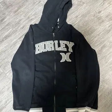 Hurley 후드 부착 후드티 XL 블랙