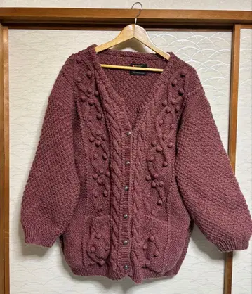 Kastane 모브 니트 가디건