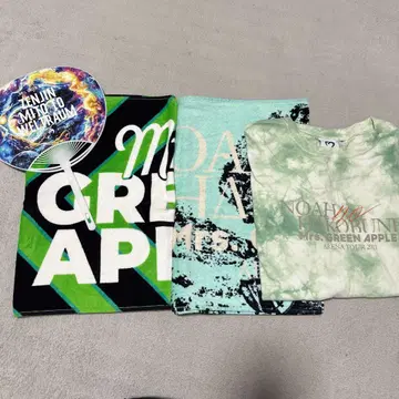 Mrs. GREEN APPLE 타월 셔츠 총 4개 세트