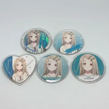 시노자와 히로 학원 아이돌 마스터 학마스 캔뱃지 하트캔뱃지 트레이딩