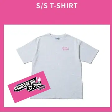 #RUNSEOKJIN EP.TOUR MOVIE 그레이 티셔츠 S 사이즈