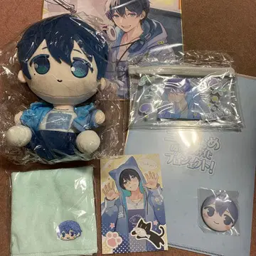 니조 히라메 봉제 인형화 프로젝트 7점 굿즈 세트
