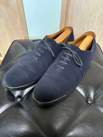 ATTRACTIONS 706union 블루 스웨이드 신발 10