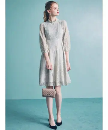 머큐리 듀오 보더 레이스 플레어 원피스