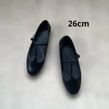 [ 미사용 새상품 ] 유니클로C UNIQLO:C T스트랩 발레 슈즈 26