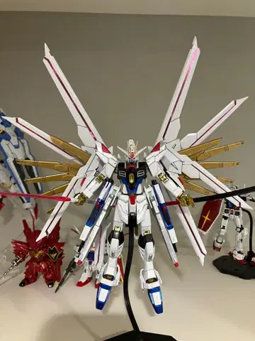 마이티 스트라이크 프리덤 건담 건담 프라모델 도색 완료 완성품