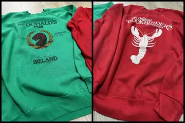 US Made 빈티지 맨투맨 세트: L 사이즈