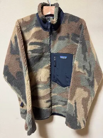 patagonia retro x 플리스 자켓 M 카모플라쥬