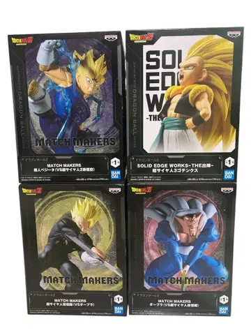 드래곤볼 피규어 4종 세트