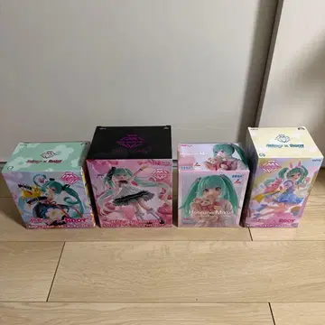 하츠네 미쿠 피규어 4개 세트