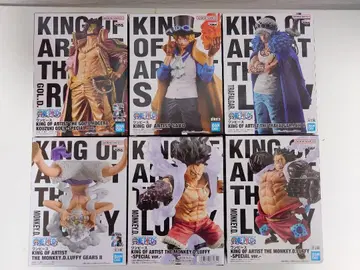 KING OF ARTIST 원피스 피규어 6개 묶음 판매 미개봉 새상품