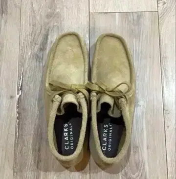 CLARKS 베이지 모카신