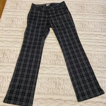 Oakley 체크 무늬 스트레이트 팬츠 31