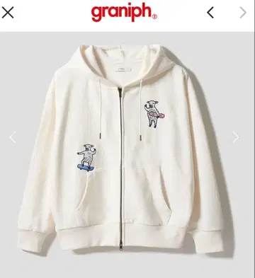 [ 새상품 ] 그라니프 M 사이즈 라무 초프 후드티