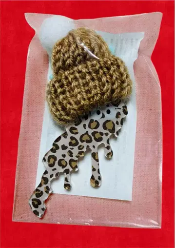 비와코 아크릴 키링 비와코 키링 드로 드로 레오파드 무늬 표범 무늬