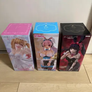 키타가와 마린 슈퍼소니코 토키사키 쿠루미 피규어 3종 세트