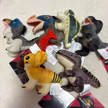 쥬라기 월드 부활의 대지 마스코트 6종 세트