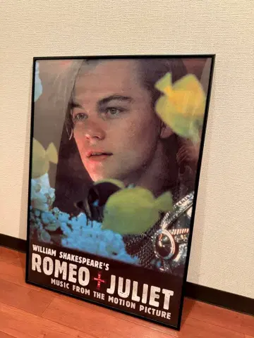 레오나르도 디카프리오 로미오와 줄리엣 포스터