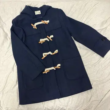 네이비 더플 코트 L 사이즈 통학 학생