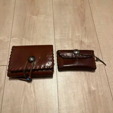 Ghost dance 고스트 댄스 가죽 지갑 카드 케이스