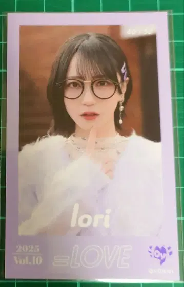 =LOVE 이코라브 노구치 이오리 미니 사진 vol.10 초특급 도주 중