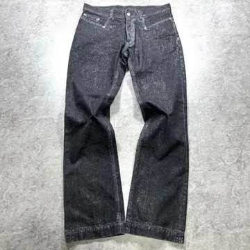 00s [ archive ] 실버박 블랙 데님/Y2K/opium/Y3K