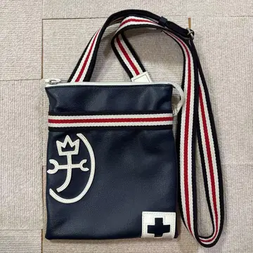 까스텔바작 숄더백 네이비 사선 크로스