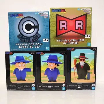 드래곤볼 SOFVIMATES 피규어 로고 룸 라이트 5점 세트