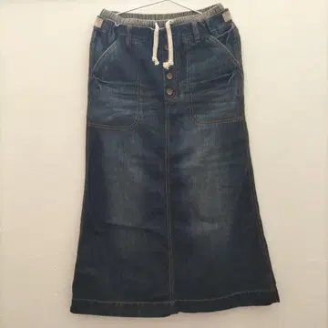 KRIFF MAYER 데님 롱 스커트