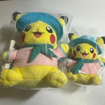 상하이 한정판 Road Trip 캠핑 시리즈 피카츄 봉제 인형 마스코트