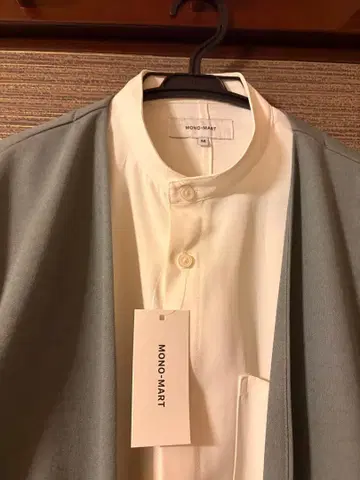 MONO-MART 돌먼 반팔 셔츠 BEAMSHEART 가디건 세트