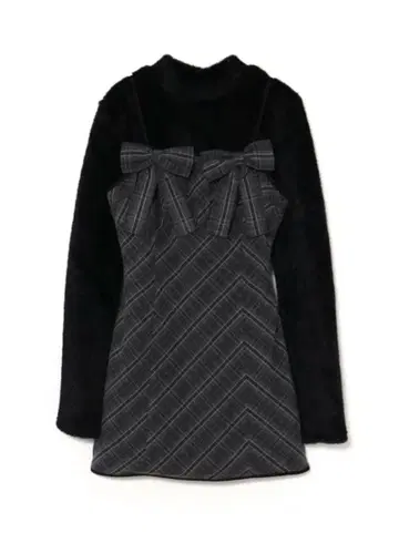 bubbles Double ribbon 원피스