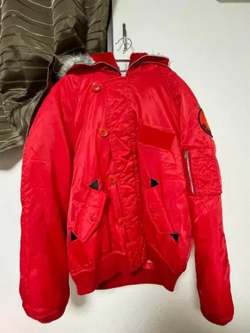 MA-2B HOUSTON 빨간색