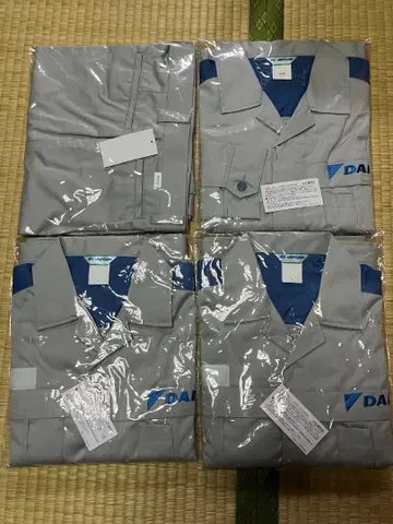 DAIKIN 다이킨 작업복 4장 세트(위 3장, 아래 1장)