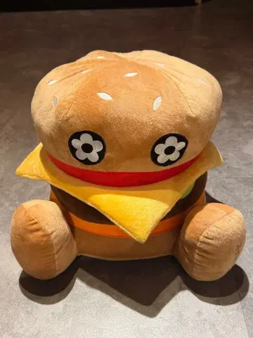 vandy the pink burger stuffed toy