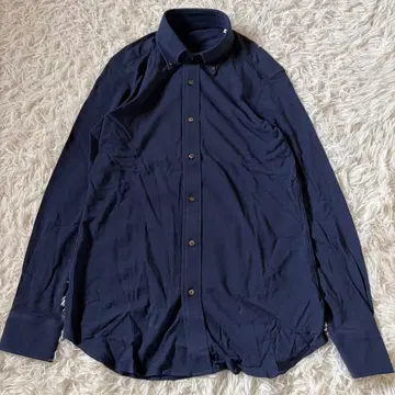 490 하자품 득템 가마쿠라 셔츠 긴팔 네이비