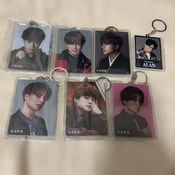 GENERATIONS 시라하마 아란 사진 키링 아크릴 키링