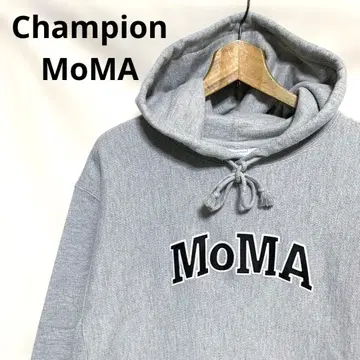 Champion REVERSE WEAVE x MoMA 속기모 후드티