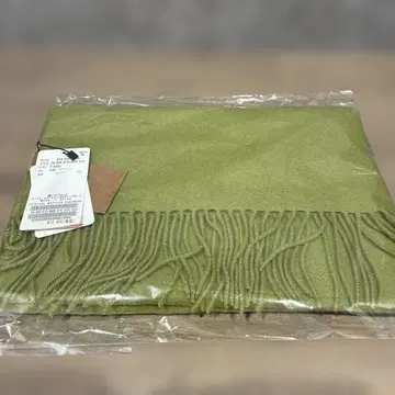 저널 스탠다드 캐시미어 머플러 카키 그린 새상품