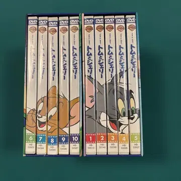 톰과 제리 DVD 박스 세트 전 10매