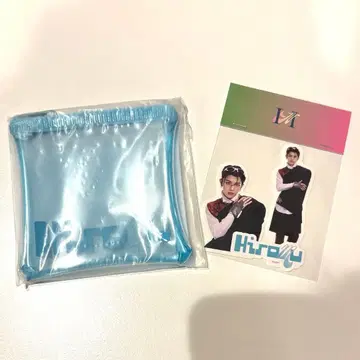 INI 109 팝업 타카츠카 히로무 클리어 파우치 스티커