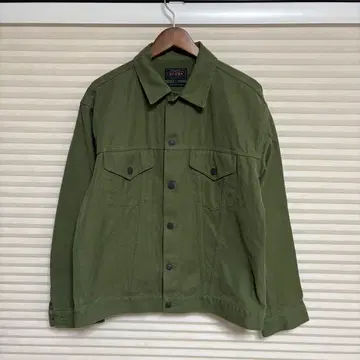 BEAMS PLUS 강연 코튼 옥스퍼드 트래커 자켓