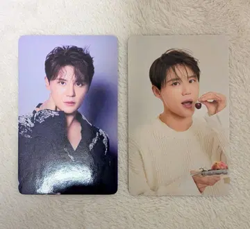 준수 JX 팬미팅 랜덤 복권 트레카 2장 세트 트레이딩 카드