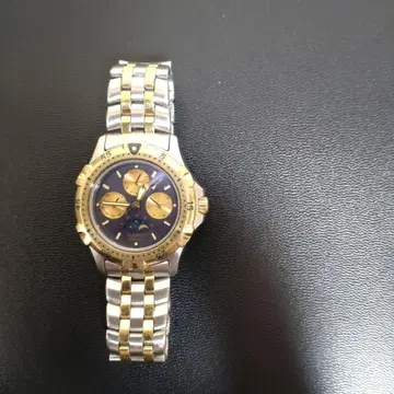 CASIO 크로노그래프 MD-726 문 페이스