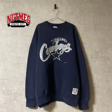 NUTMEG 나츠메그 90s 빈티지 Cowboys 맨투맨 USA제